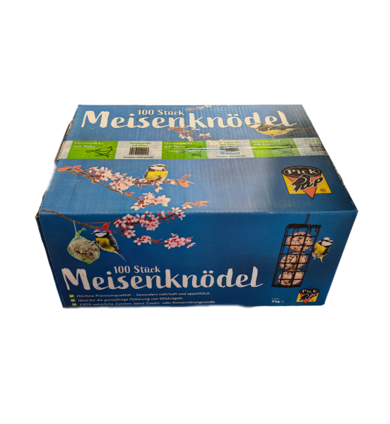 100 Stk Meisenknödel klein GRÜN mit Netz Pick Up für Sommer und Winter geeignet sehr gute Qualität frisch Produziert